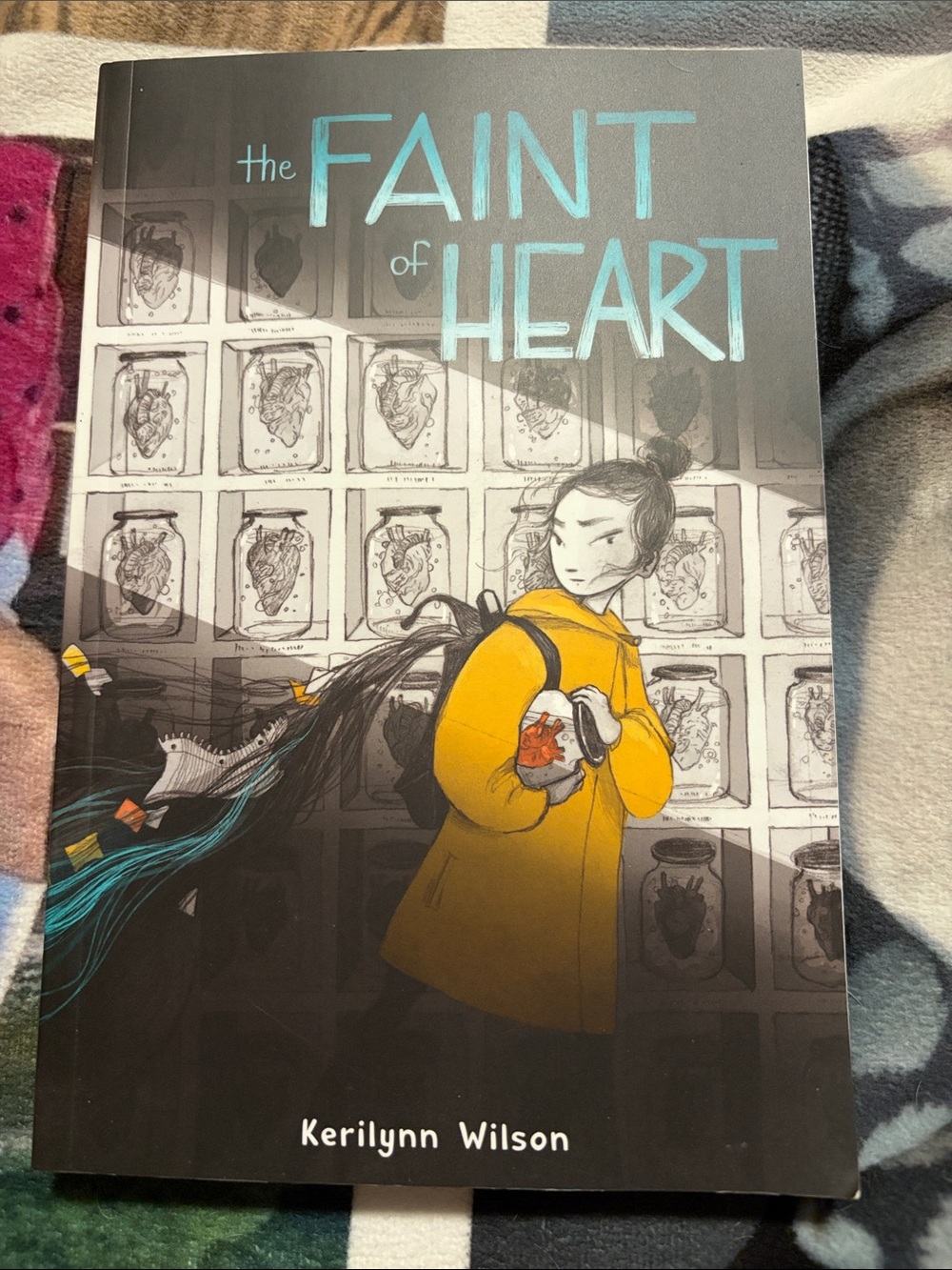 The Faint of Heart by Kerilynn Wilson - Yellow Cover